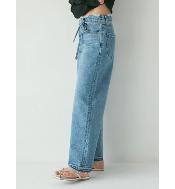 Ungrid「Levi's別注 XL STRAIGHTダメージデニム」|デニム|