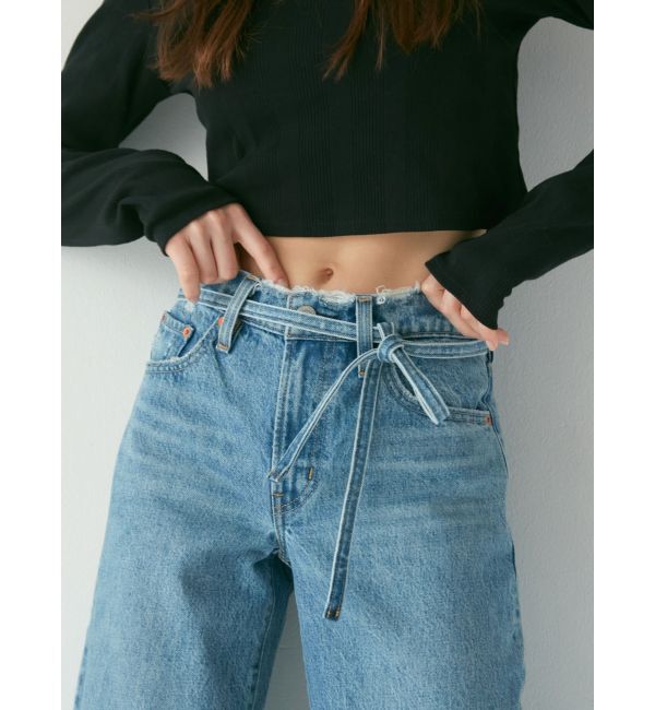 Ungrid「Levi's別注 XL STRAIGHTダメージデニム」|デニム|