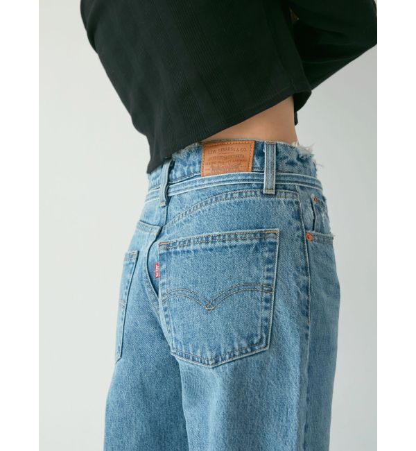 Ungrid「Levi's別注 XL STRAIGHTダメージデニム」|デニム|