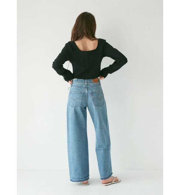 Ungrid「Levi's別注 XL STRAIGHTダメージデニム」|デニム|