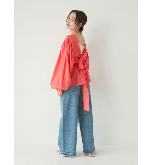 Ungrid「Levi's別注 XL STRAIGHTダメージデニム」|デニム|