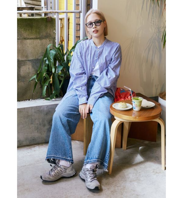 Ungrid「Levi's別注 XL STRAIGHTダメージデニム」|デニム|