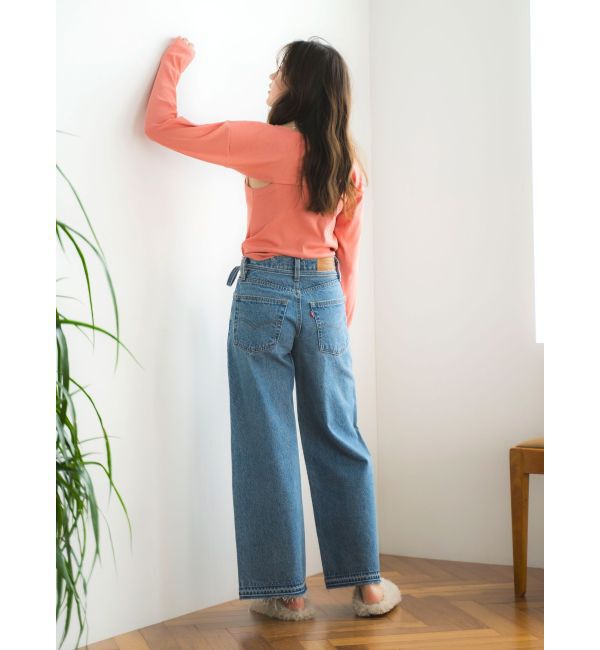 Ungrid「Levi's別注 XL STRAIGHTダメージデニム」|デニム|