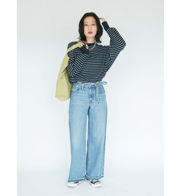 Ungrid「Levi's別注 XL STRAIGHTダメージデニム」|デニム|