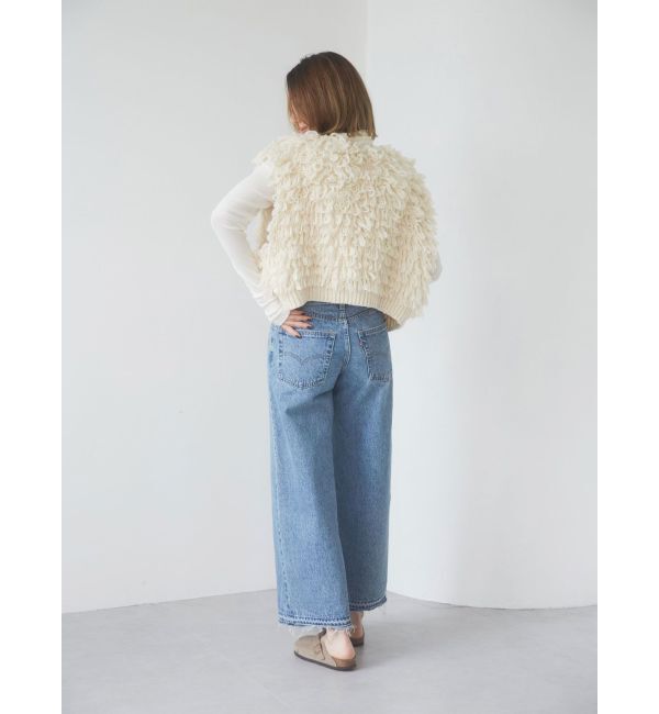 Ungrid「Levi's別注 XL STRAIGHTダメージデニム」|デニム|