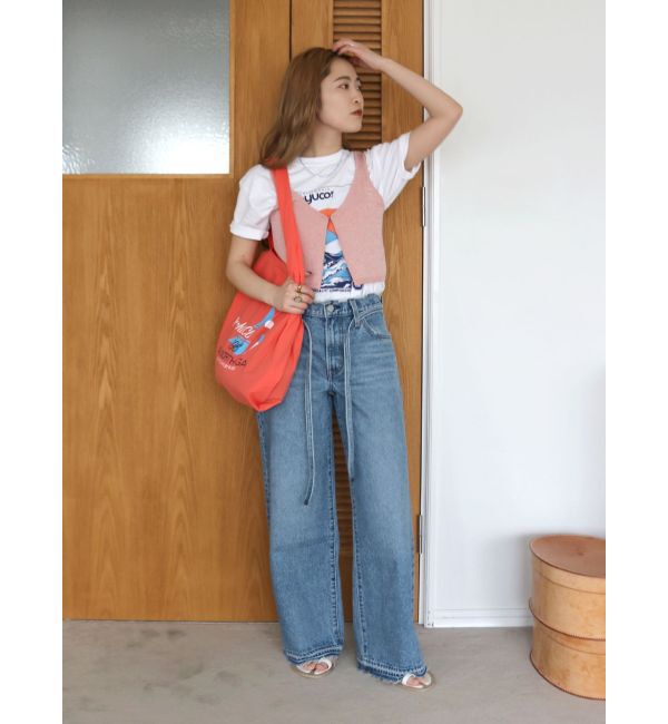 Ungrid「Levi's別注 XL STRAIGHTダメージデニム」|デニム|