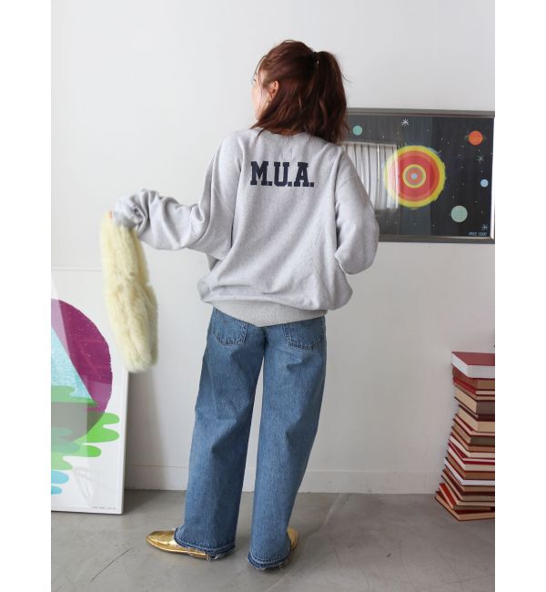 Ungrid「Levi's別注 XL STRAIGHTダメージデニム」|デニム|