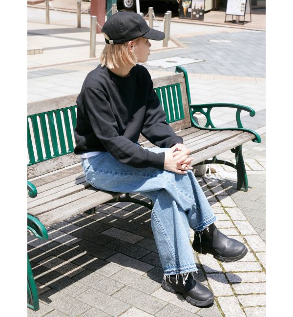 Ungrid「Levi's別注 XL STRAIGHTダメージデニム」|デニム|