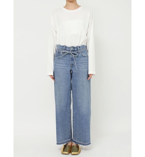 Ungrid「Levi's別注 XL STRAIGHTダメージデニム」|デニム|