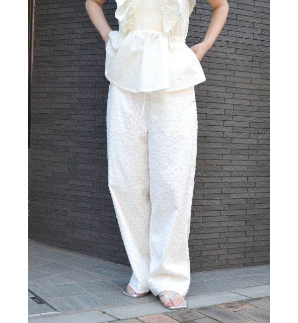 Ungrid「ジャカードラフパンツ」|その他|