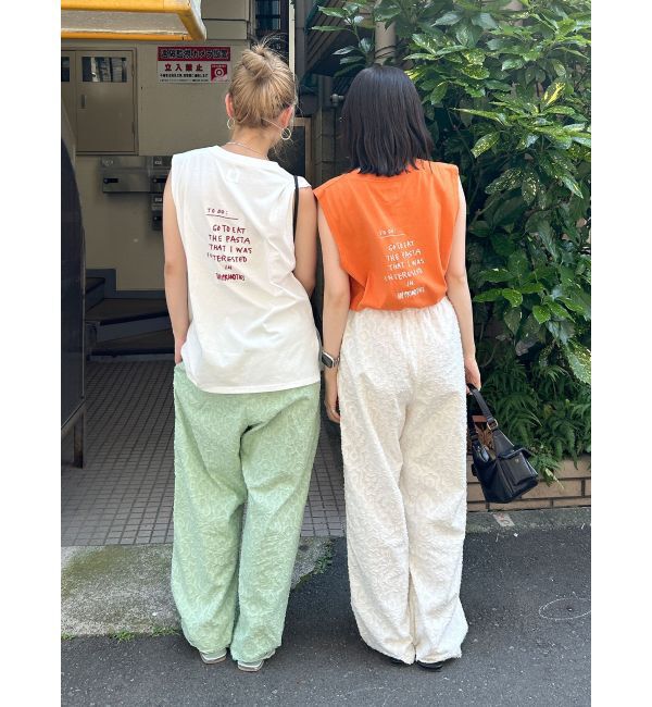 Ungrid「ジャカードラフパンツ」|その他|