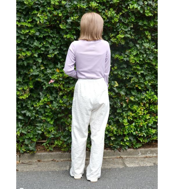 Ungrid「ジャカードラフパンツ」|その他|