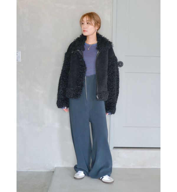 Ungrid「フリースオーバーオール」|その他|