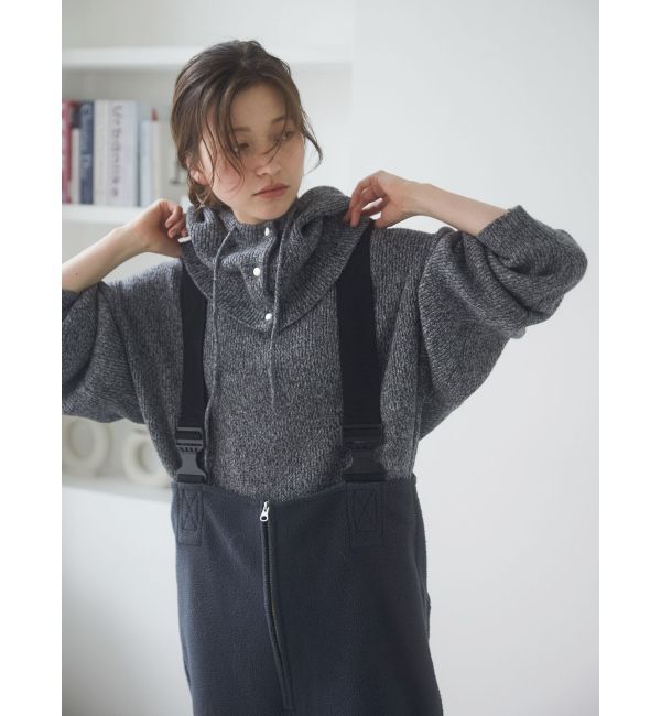 Ungrid「フリースオーバーオール」|その他|