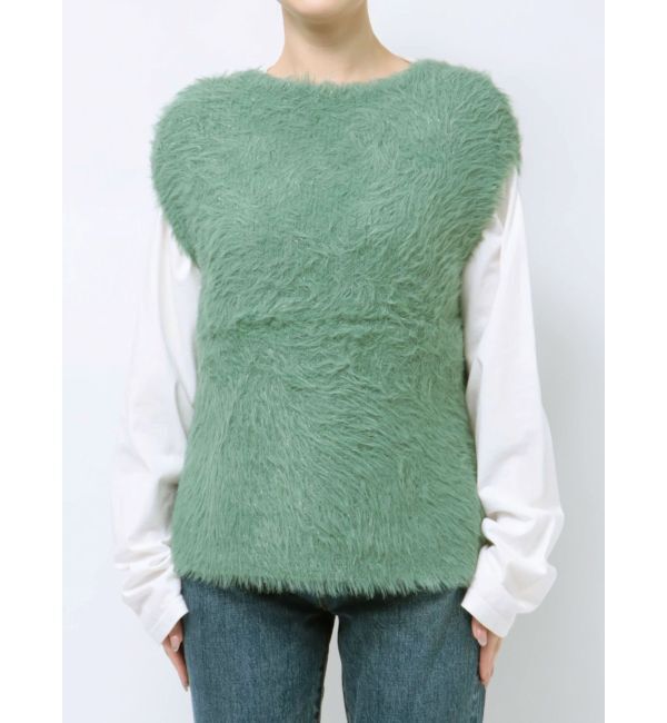 Ungrid「2Wayラメニットベスト」|ニット・セーター|