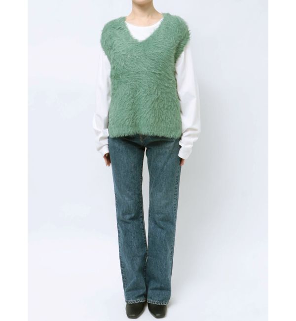 Ungrid「2Wayラメニットベスト」|ニット・セーター|