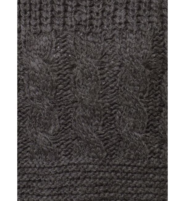 Ungrid「ローゲージハイネックケーブルニット」|ニット・セーター|