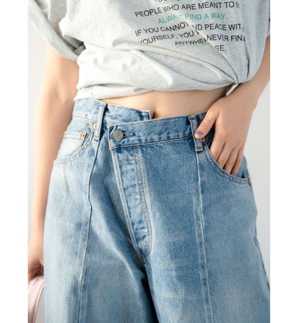 Ungrid「カーブデザインデニム」|デニム|