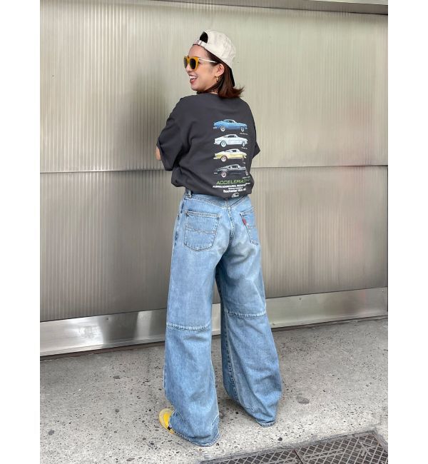 Ungrid「カーブデザインデニム」|デニム|