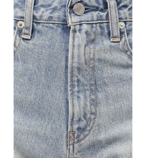 Ungrid「ハイウエストロールアップスリムデニム」|デニム|