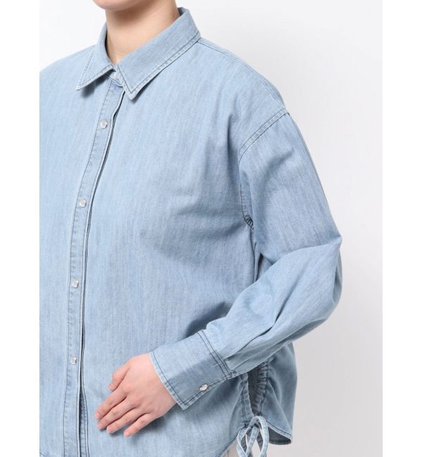 LAGUNAMOON「【WEB限定】サイドドロストシャツ」|シャツ・ブラウス|