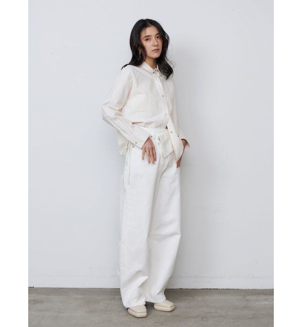 LAGUNAMOON「【WEB限定】サイドドロストシャツ」|シャツ・ブラウス|