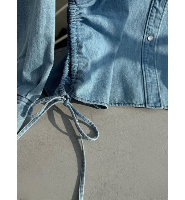 LAGUNAMOON「【WEB限定】サイドドロストシャツ」|シャツ・ブラウス|