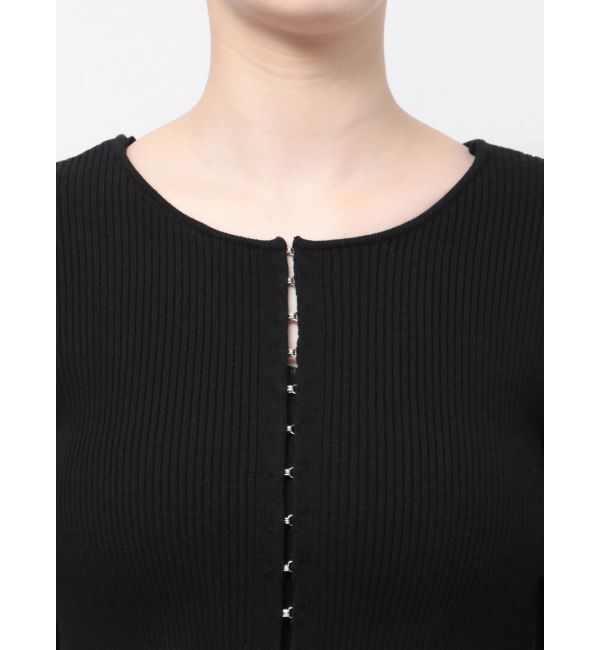 LAGUNAMOON「カーデセットパターンニットワンピース」|ワンピース|