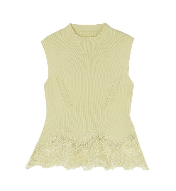 LAGUNAMOON「ヘムレースニットプルオーバー」|ニット・セーター|