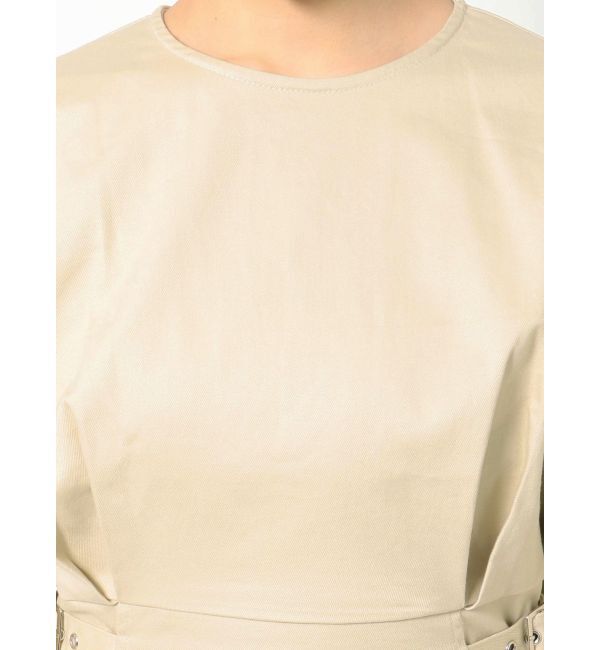 EVRIS「ボリュームスリーブタイトミニワンピース」|ワンピース|