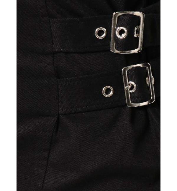 EVRIS「ボリュームスリーブタイトミニワンピース」|ワンピース|