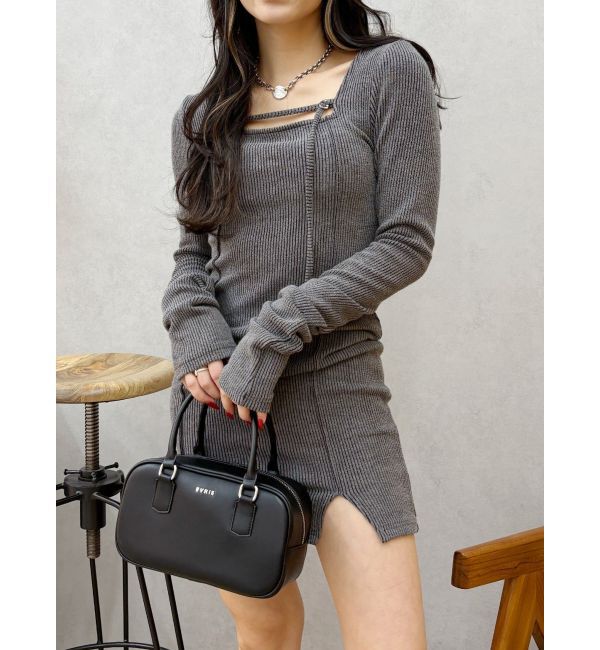 EVRIS「カットタイトミニワンピース」|ワンピース|