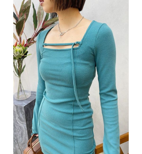 EVRIS「カットタイトミニワンピース」|ワンピース|