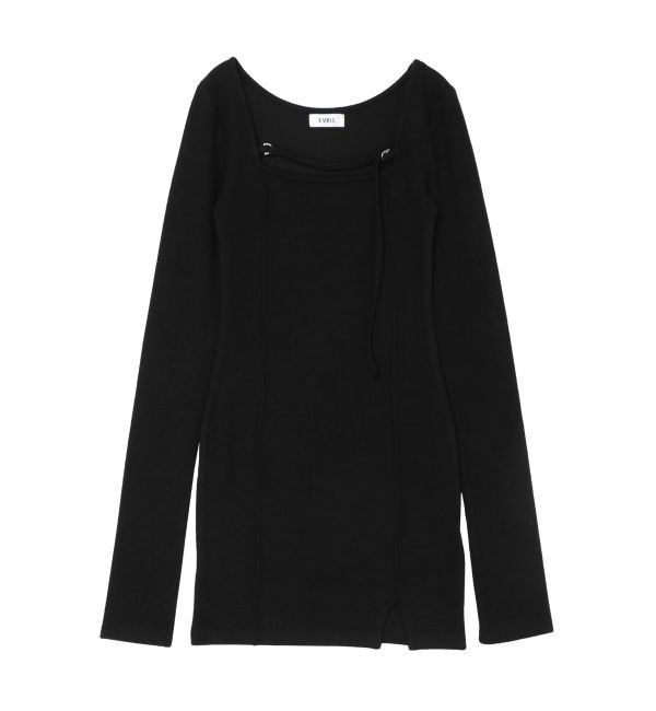 EVRIS「カットタイトミニワンピース」|ワンピース|