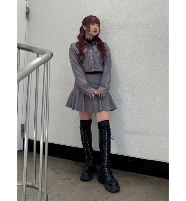 jouetie「マルチWAYツイードライクセットアップ」|ワンピース|