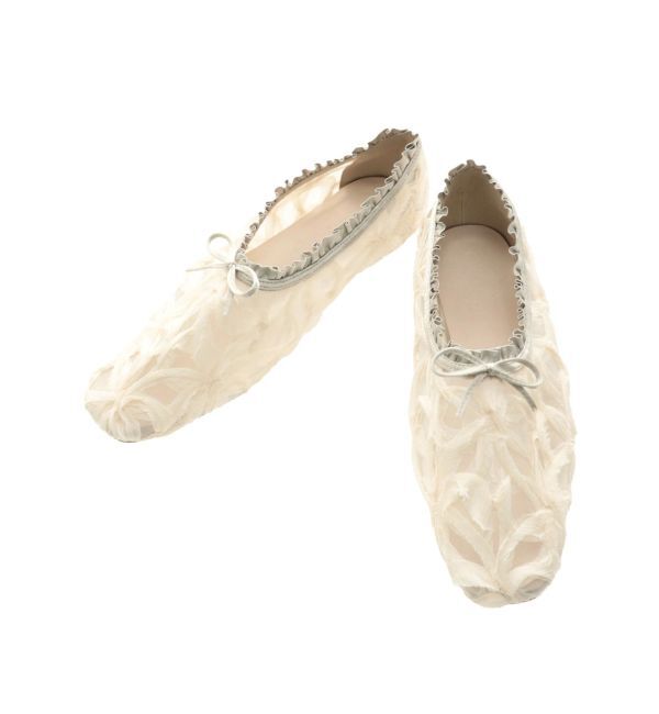 merry jenny「チュールサテンフラットシューズ」|その他|