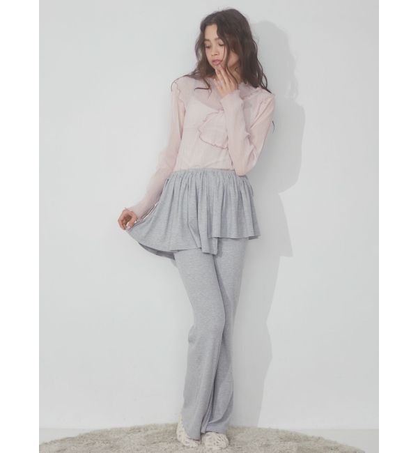 merry jenny「チュールサテンフラットシューズ」|その他|