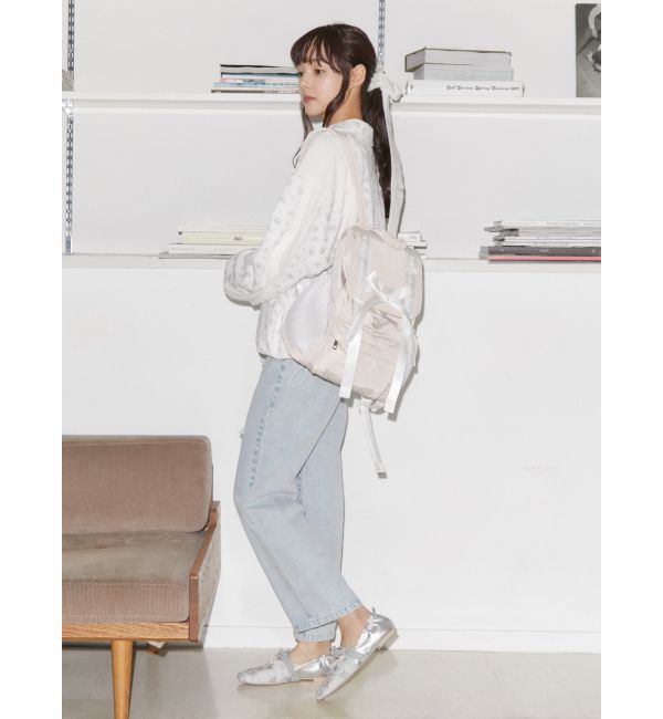 merry jenny「petit ribbonデニムパンツ」|デニム|