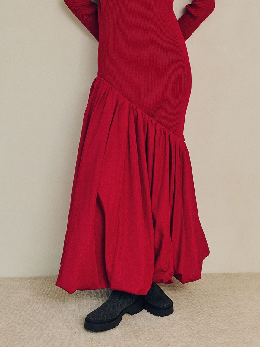 emmi atelier「eco ニットブーツ」|ショートブーツ|