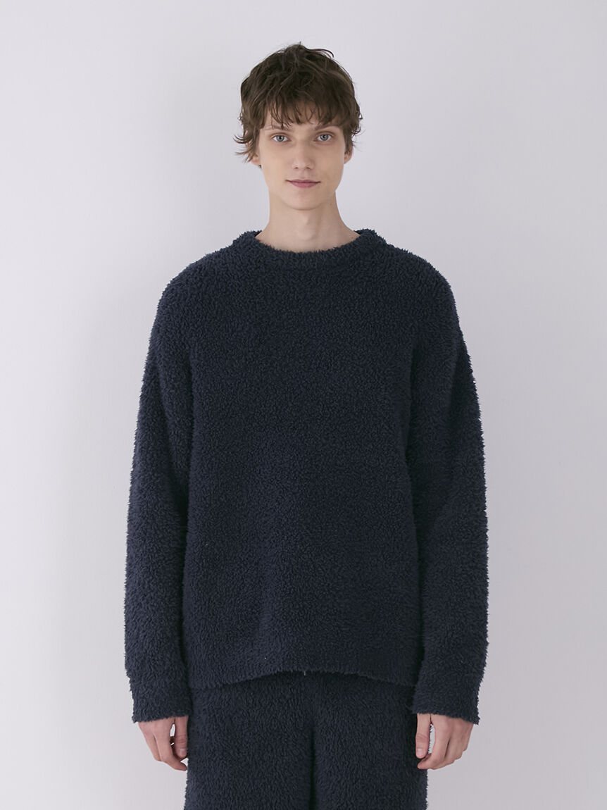 GELATO PIQUE HOMME「【ラッピング済み】【HOMME】ベーシックジェラートプルオーバー＆ロングパンツSET」|ルームウェア|