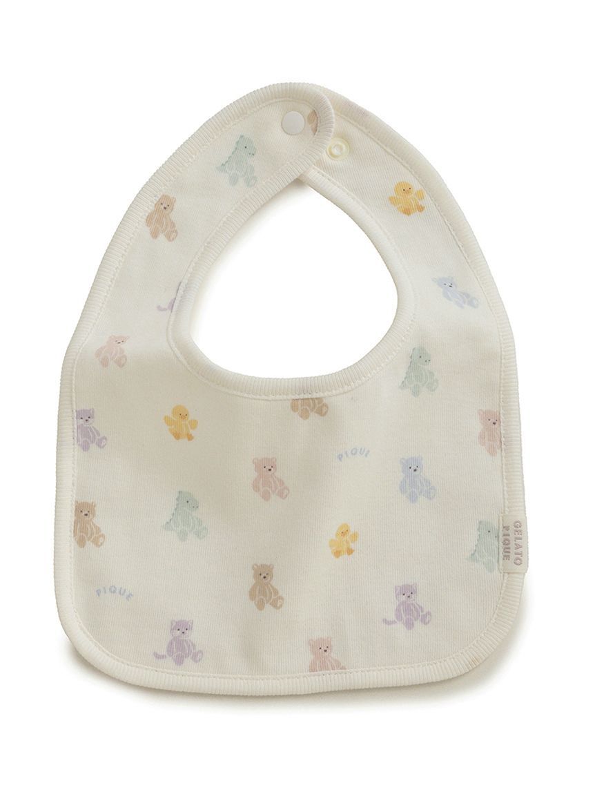 GELATO PIQUE KIDS & BABY「【ラッピング済み】【BABY】ベアニットキャップ&スタイ2点セット ギフトBOX」|その他ベビー用品|