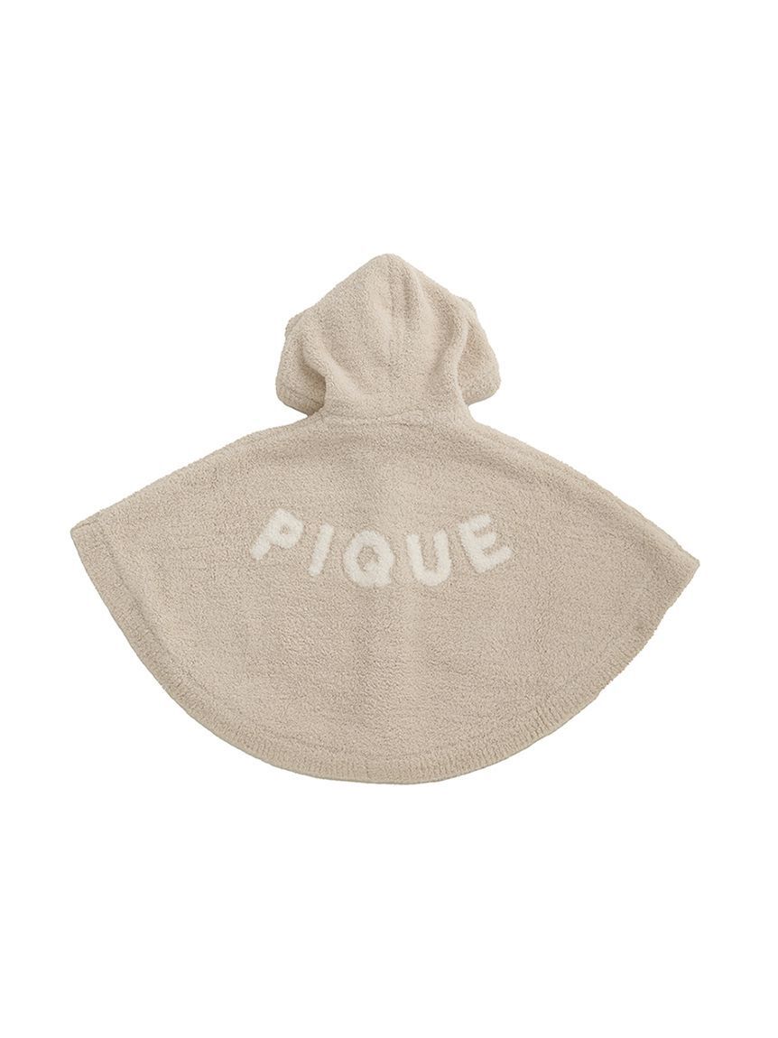 GELATO PIQUE KIDS & BABY「【ラッピング済み】【BABY】ベアポンチョ&スタイ2点セット ギフトBOX」|その他ベビー用品|