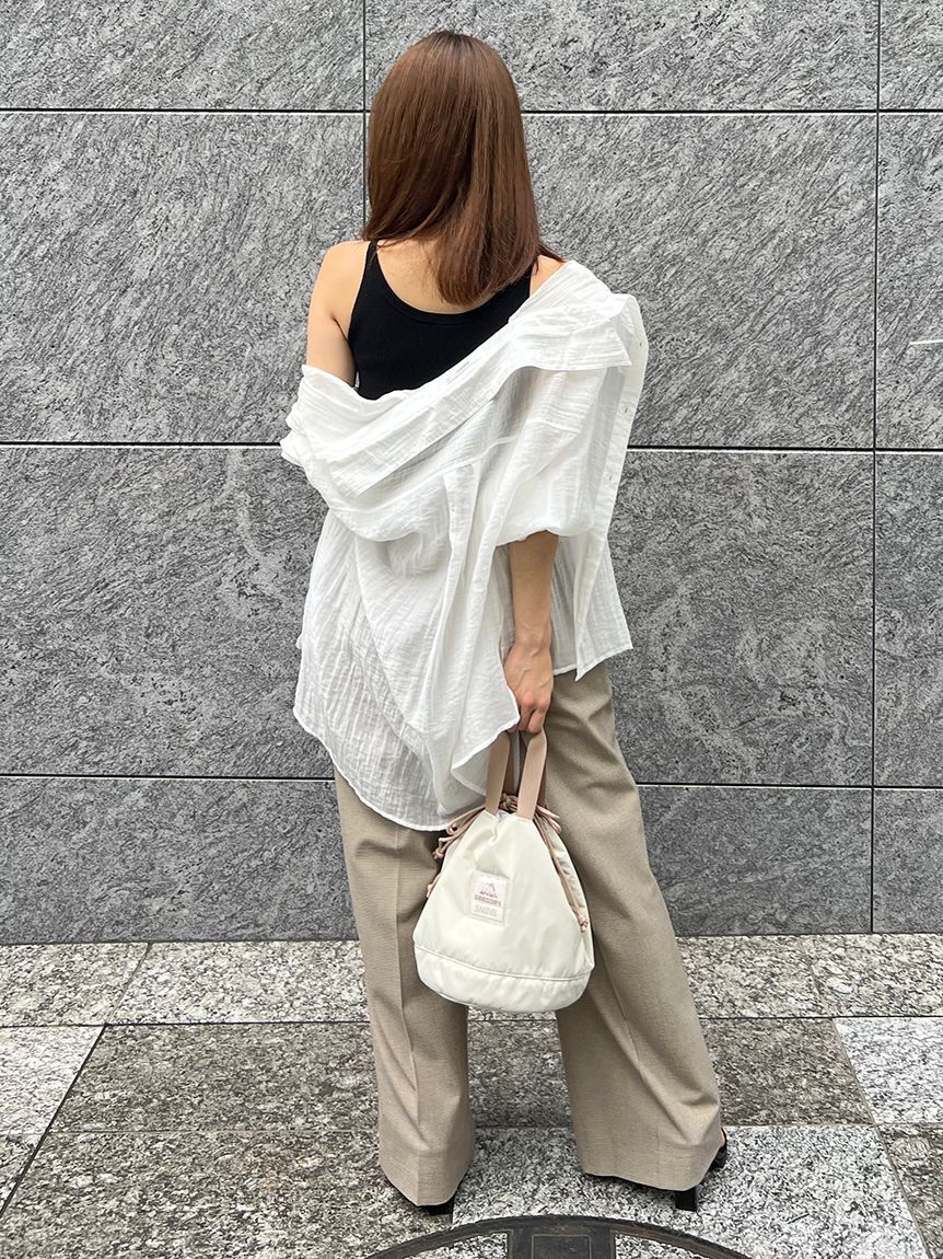 SNIDEL「ワイドロングパンツ」|チノ|