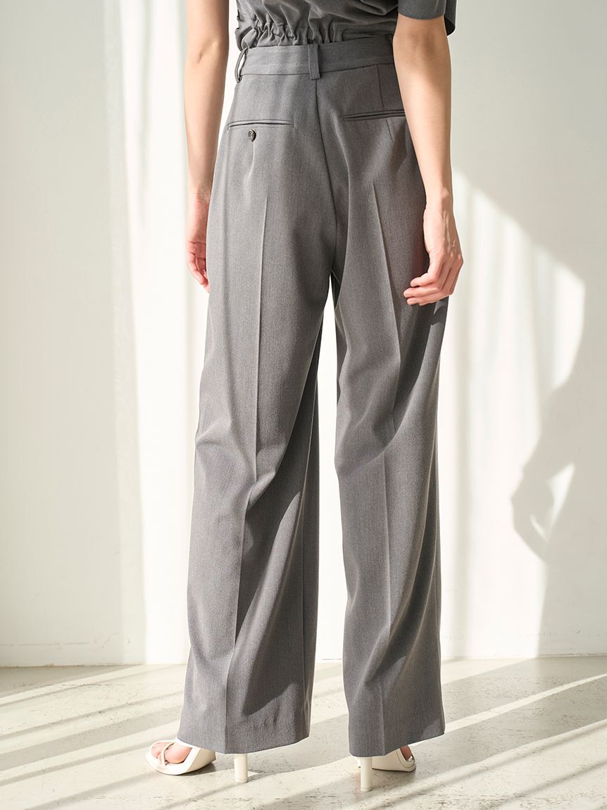 SNIDEL「ワイドロングパンツ」|チノ|