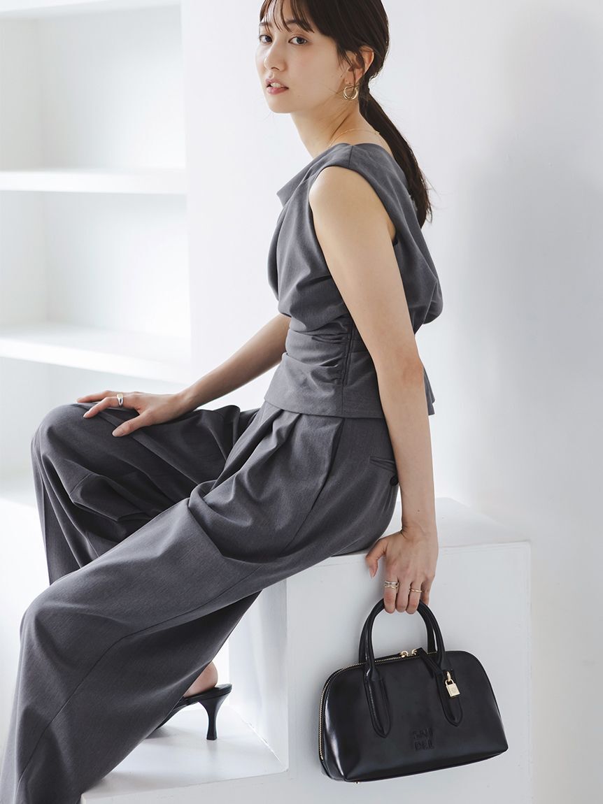 SNIDEL「ワイドロングパンツ」|チノ|