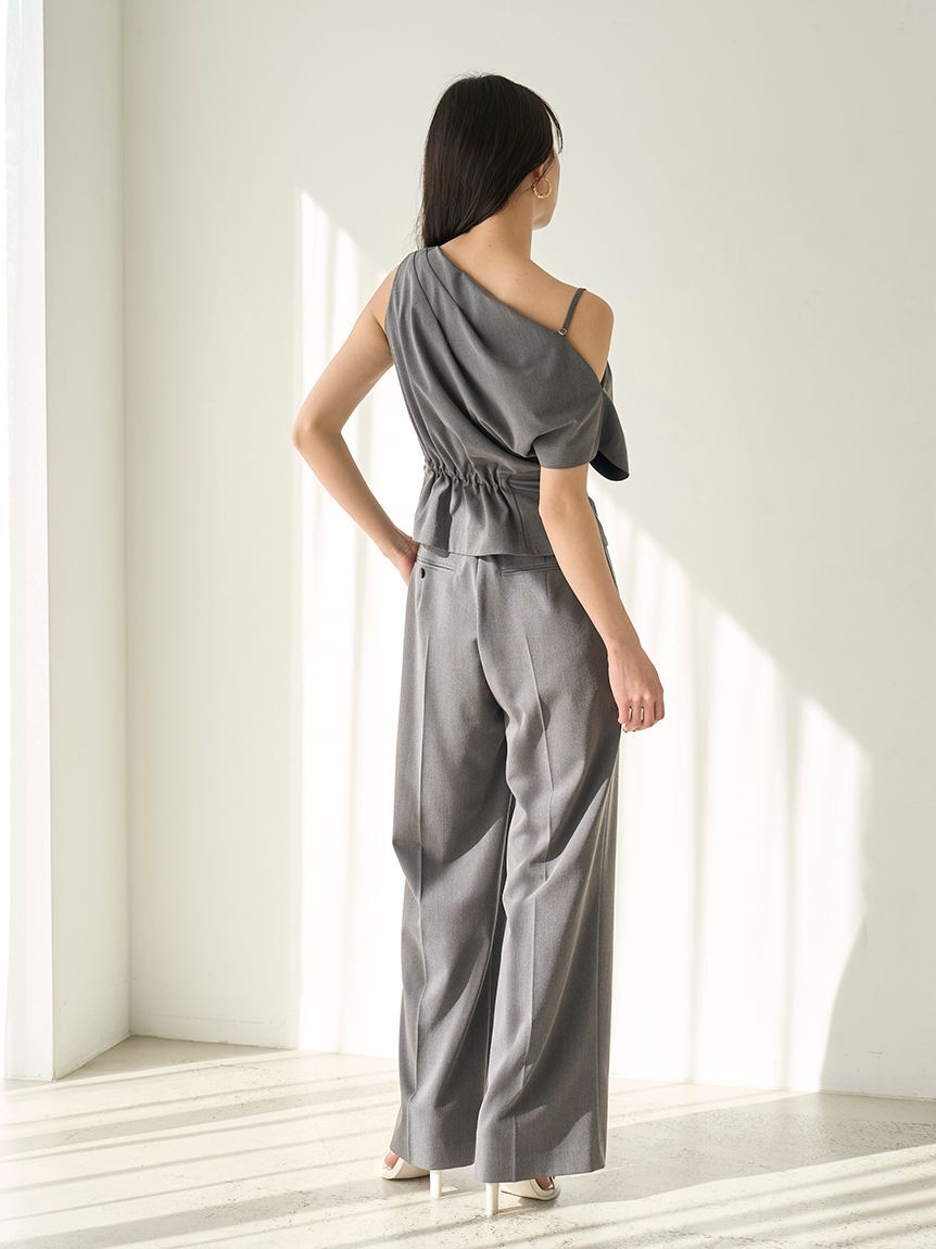 SNIDEL「ワイドロングパンツ」|チノ|