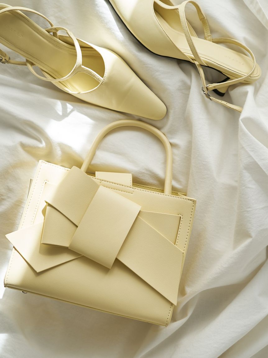 FRAY I.D「【ルエル】リボンミドルバッグ」|ハンドバッグ|