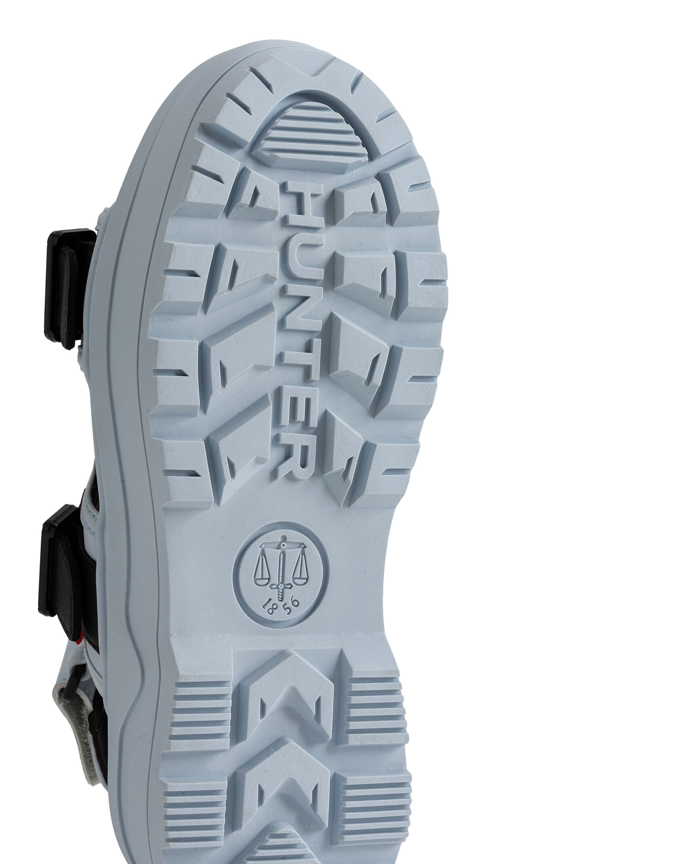 HUNTER「ユニセックス シティ リベル ネオ レザー バックル サンダル」|サンダル|