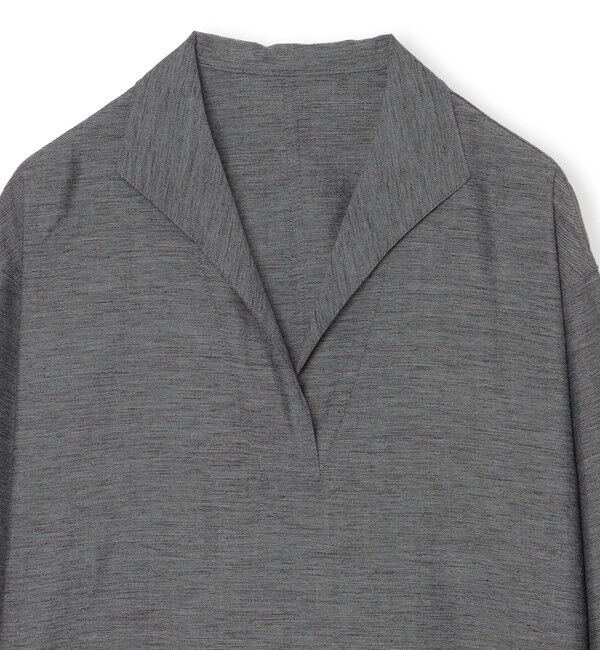 MACKINTOSH PHILOSOPHY「GREY LABEL スキッパーブラウス」|シャツ・ブラウス|