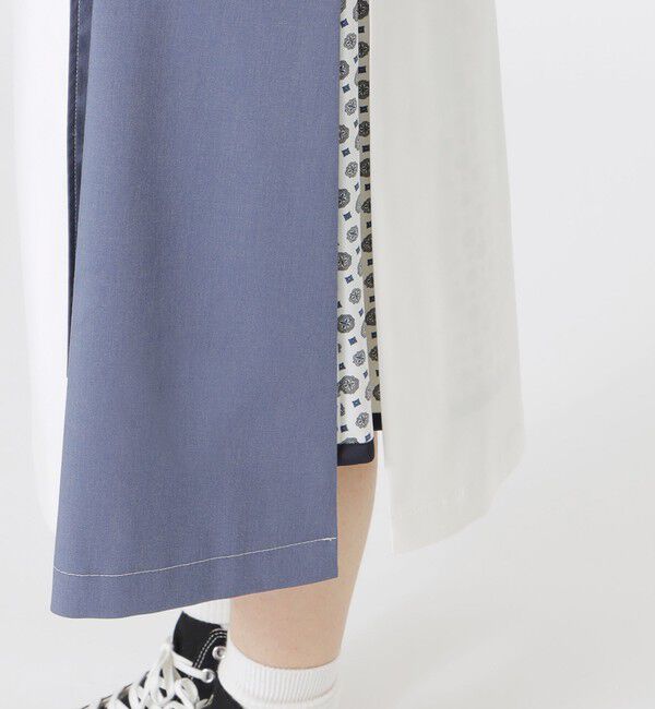  「ブロッキングトレンチコート」|トレンチコート|